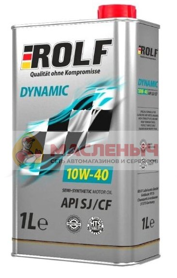 Масло моторное ROLF Dynamic 10W-40 1л