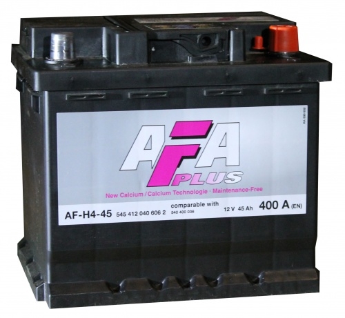 Аккумулятор AFA PLUS 45 Аh о/п DIN L1 AFH445 AFA — купить в Масленыч