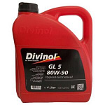 Масло трансмиссионное Divinol GL5, 80W-90, 4 л, минеральное