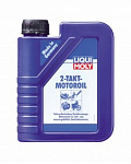 Масло моторное для 2-тактных двигателей Liqui Moly 2-Takt-Motoroil, 1 л, полусинтетическое