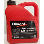 Масло трансмиссионное Divinol Synthogear GL4/5, 75W90, 4 л, синтетическое