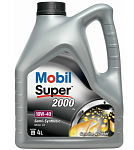 Масло моторное Mobil Super 2000 X1 10w40 4л