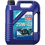Масло моторное для лодок Liqui Moly Marine 4T Motor Oil, 25W-40, 5 л, минеральное