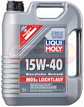 Масло моторное Liqui Moly MoS2 Leichtlauf, 15W-40, 5 л, минеральное