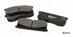 Колодки тормозные HOLA BD818 дисковые передние UAZ