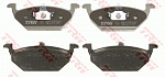 Колодки тормозные TRW GDB1984 VW Polo 09-/Fabia 06-