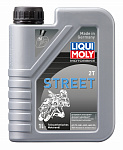Масло моторное для 2-тактных мотоциклов Liqui Moly Motorbike 2T Street L-EGC, 1 л, полусинтетическое 