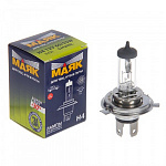 Лампа МАЯК H4 12V 60/55W P43t Super Light+30% 52420SL