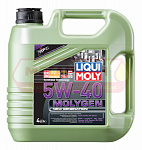 Масло моторное Liqui Moly Molygen New Generation, 5W-40, 4 л, НС-синтетическое