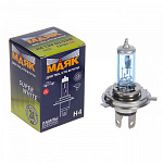 Лампа МАЯК H4 12V 60/55W P43t Super White 52420SW