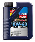 Масло моторное Liqui Moly Optimal, 10W-40, 1 л, полусинтетическое