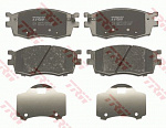 Колодки тормозные TRW GDB3420 передние   hyundai accent/i20/kia rio