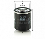 ФМ MANN W68/3=W68/1