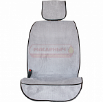 Накидка AutoLuxe Big rice силикон AL-202 Grey к-т 8шт