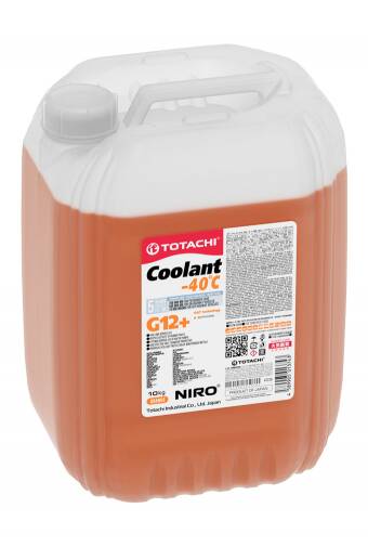 Антифриз TOTACHI NIRO Coolant Orange -40C G12+ 10л