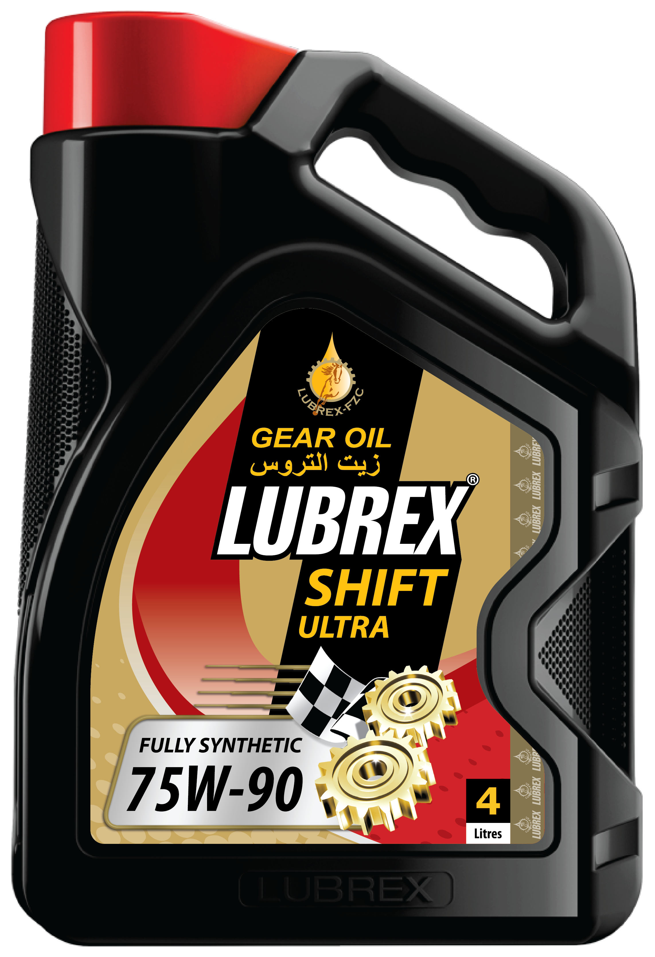Масло трансмиссионное LUBREX SHIFT ULTRA 75W-90 GL-4/GL-5 4л