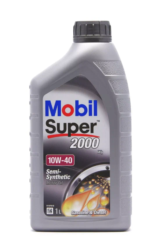 Масло моторное Mobil Super 2000 X1 10w40 1л