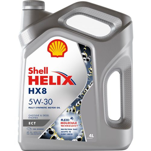 Масло моторное Shell Helix HX8 5w30 ECT синт.4л
