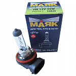 Лампа МАЯК H8 12V 35W PGJ19-1 52820