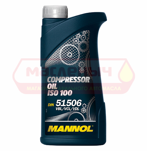 Масло гидравлическое Mannol Compressor Oil ISO 100 1л