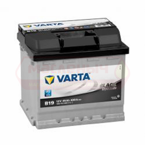Аккумулятор VARTA Black D 45 Ah о/п б/к  B19 (545 412)