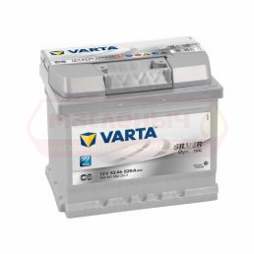 Аккумулятор VARTA Silver D 52 Ah о/п  C6 (552 401)