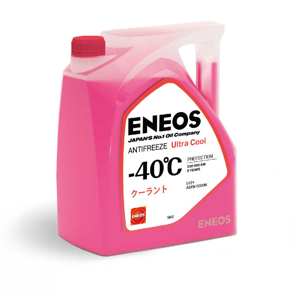 Жидкость охлаждающая Антифриз ENEOS Ultra Cool -40C pink 5л