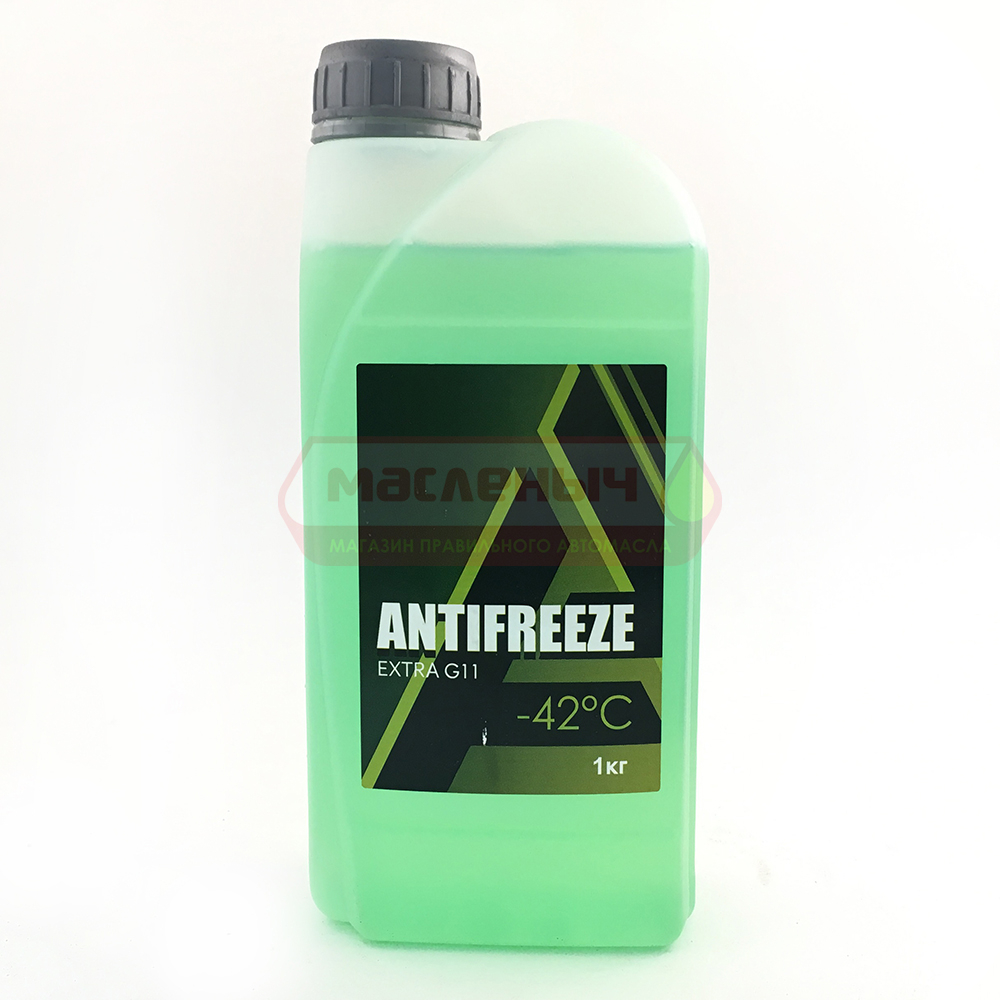 Жидкость охлаждающая ANTIFREEZE EXTRA G11 зеленый 1кг