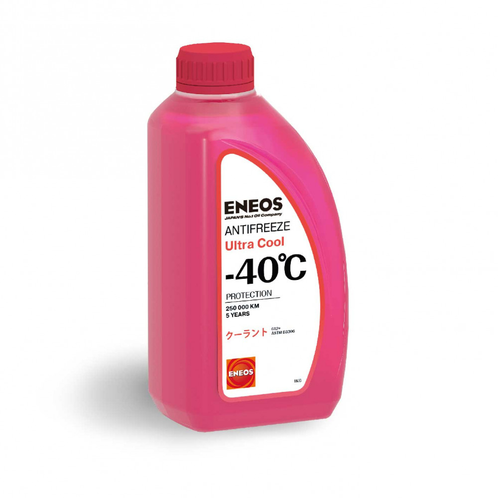Жидкость охлаждающая Антифриз ENEOS Ultra Cool -40C pink 1л