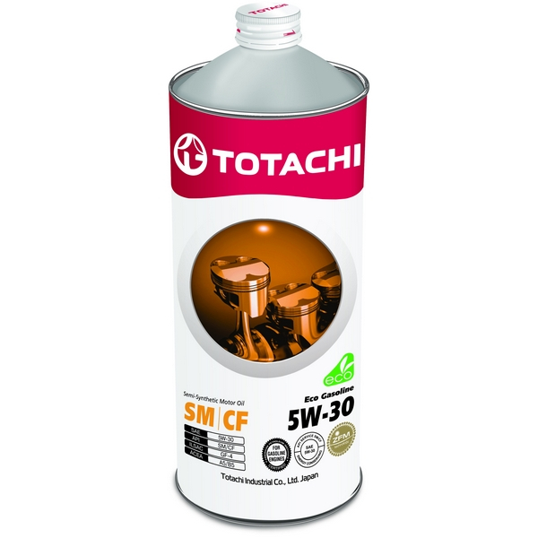 Масло моторное TOTACHI Eco Gasoline 5w30 Semi-Sintetic SN/CF 1л