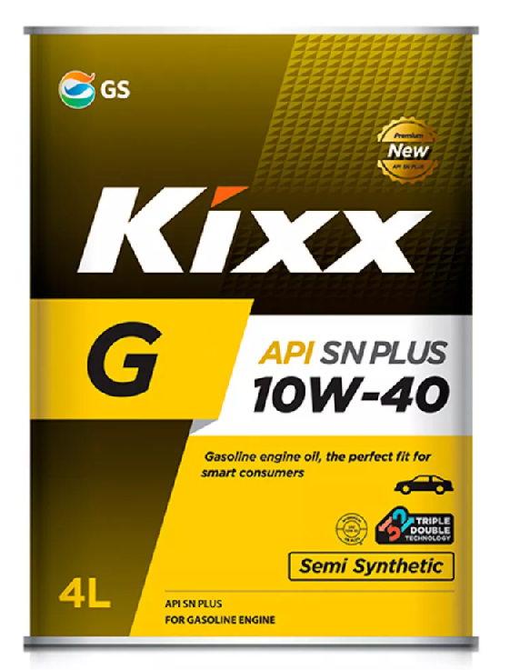 Масло моторное KIXX G 10w40 SN Plus п/с 4л