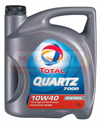 Масло моторное TOTAL Quartz Diesel 7000 10w40 п/с 5л
