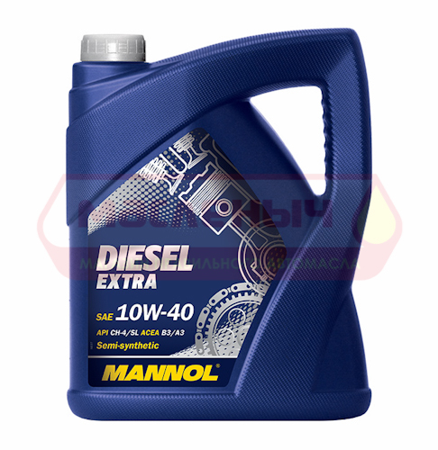 Масло моторное Mannol Diesel Extra 10w40 п/с 5л