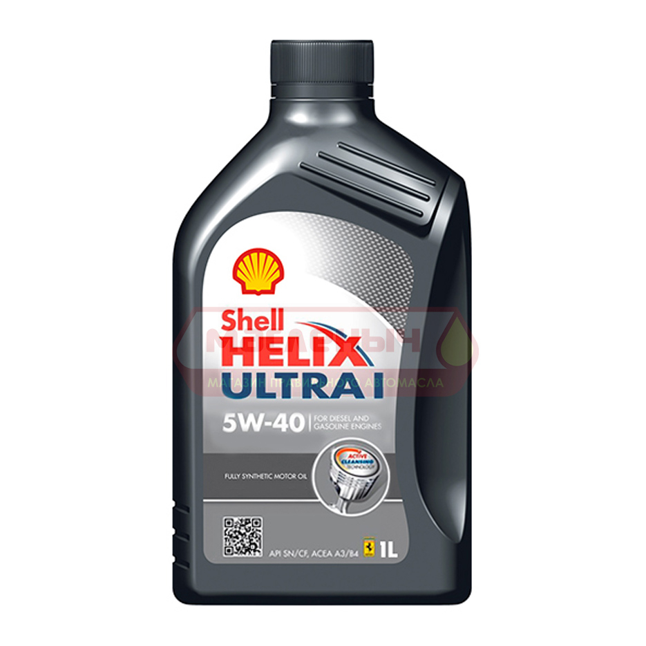 Масло моторное Shell Helix Ultra l 5w40 SN/CF синт. 1л NEW