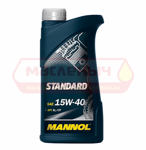 Масло моторное Mannol Standard 15w40 1л