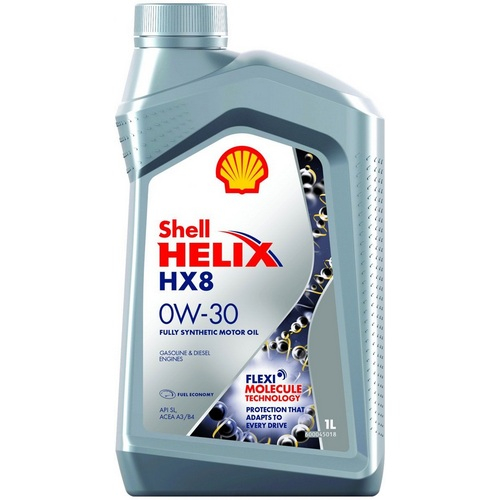 Масло моторное Shell Helix HX8 0w30 SL синт. 1л