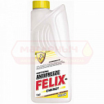 Жидкость охлаждающая Антифриз Felix Energy-45 желтый 1кг готовый