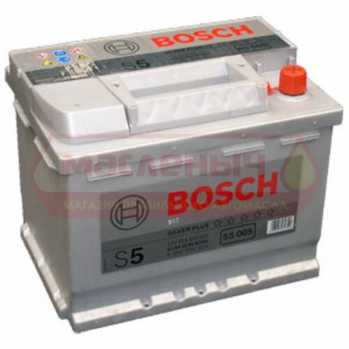 Аккумулятор Bosch Евро S5 005 63Ah 610A о/п 50050