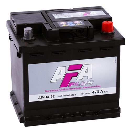 Аккумулятор AFA PLUS 52 Ач о/п DIN L1