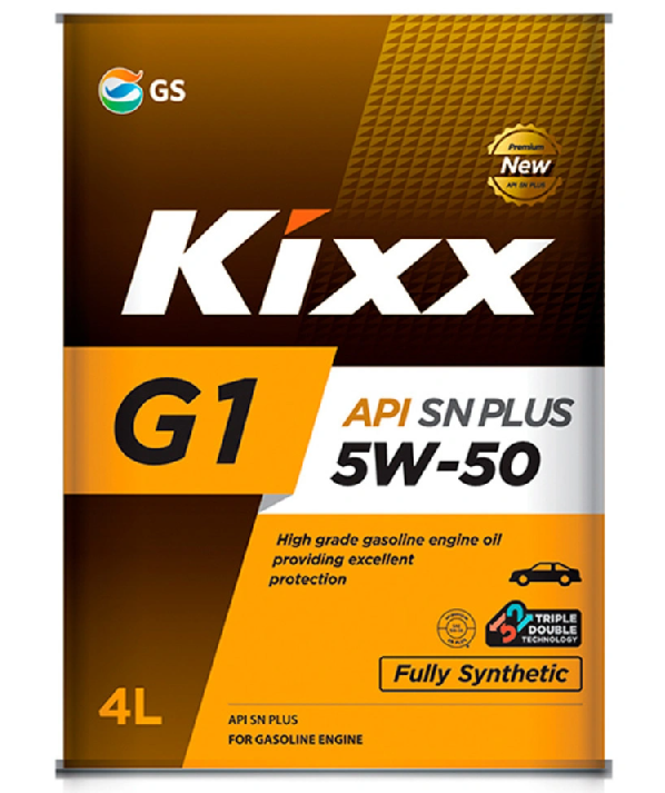 Масло моторное KIXX G1 5w50 SN Plus синт 4л