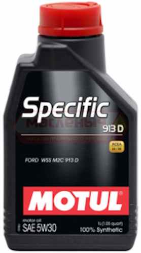 Масло моторное MOTUL Specific FORD 913 D 5w30 1л 104559