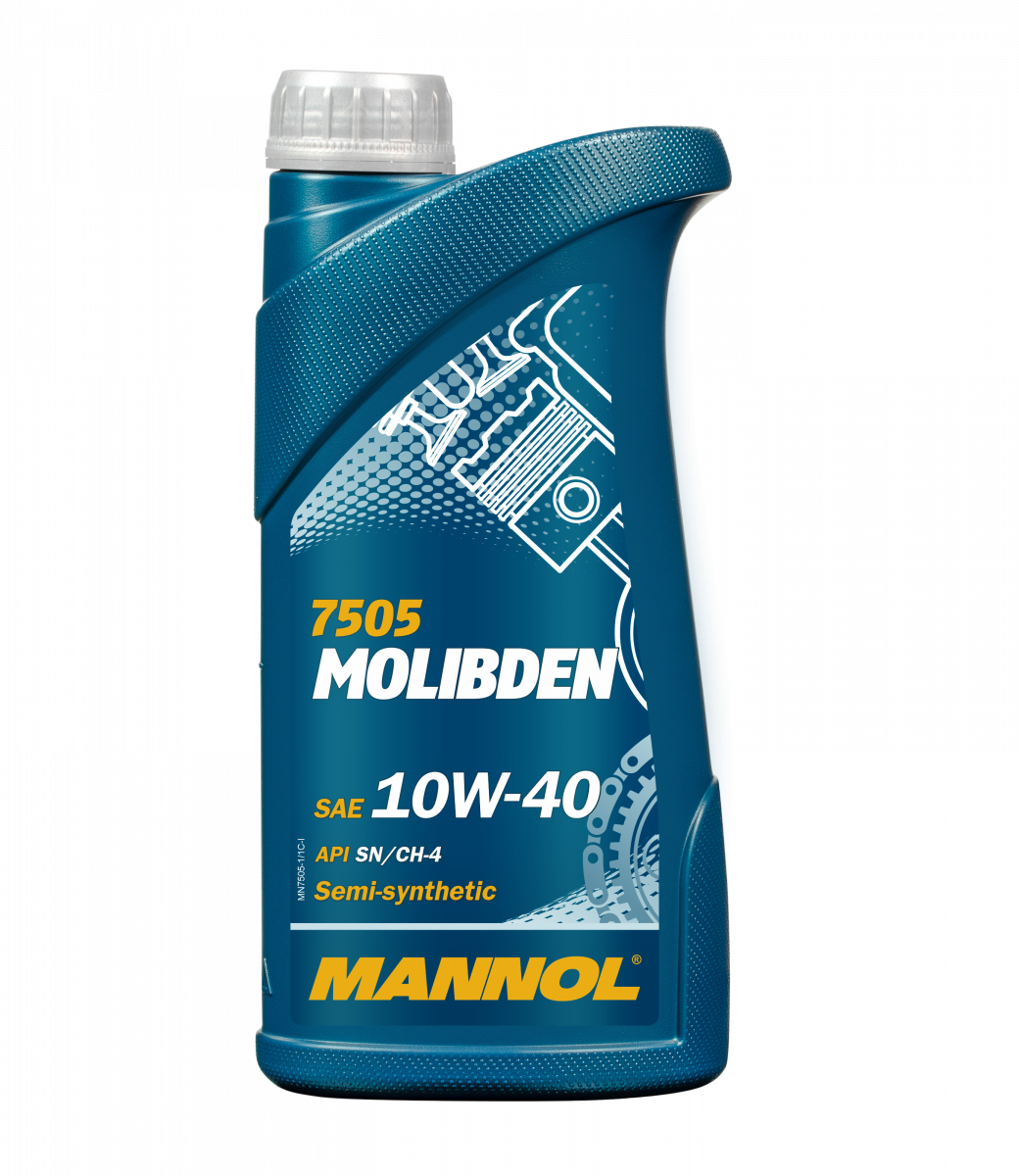 Масло моторное Mannol Molibden 10w40 п/с 1л