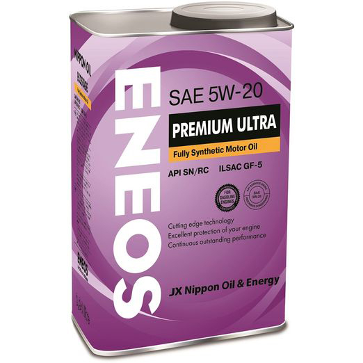 Масло моторное ENEOS Premium Ultra 5w20 SN синт. 0,94л