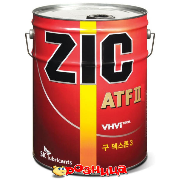 Масло трансмиссионное ZIC ATF 2 20л 