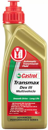 Масло трансмиссионное CASTROL Dex III Transmax Multivehicle 1л