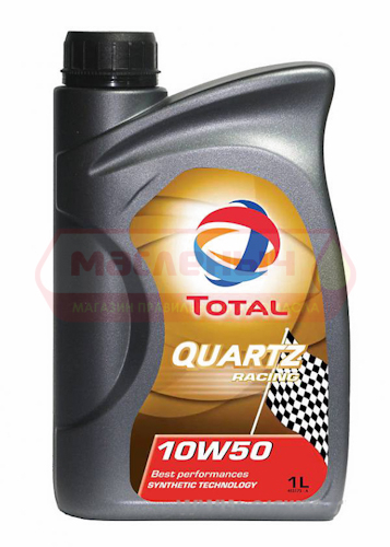 Масло моторное TOTAL Quartz Racing 10w50 1л