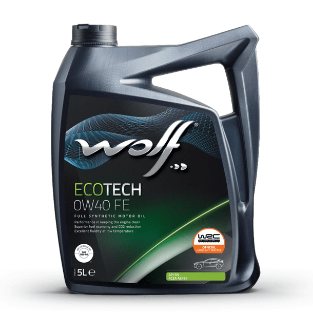 Масло моторное Wolf Ecotech 0W-40 FE 5л