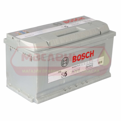 Аккумулятор Bosch Евро S5 013 100Ah 830А о/п 5013