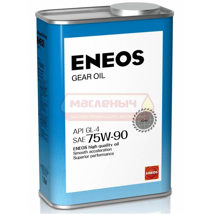 Масло трансмиссионное ENEOS Gear Oil 75w90 GL-4 1л