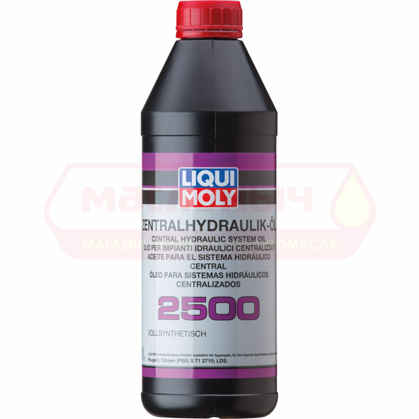 Жидкость гидравлическая LIQUI MOLY в ГУР 2500 синт.1л 3667